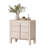 Mid-Century Modern Nightstand With 3 Drawers ,31.5" Large End Table, Wooden Bedside Table Storage Cabinet For Bedroom, Living Room,Entryway-338106693-338106695