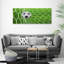 Ball In The Goal - No Frame Print on Canvas