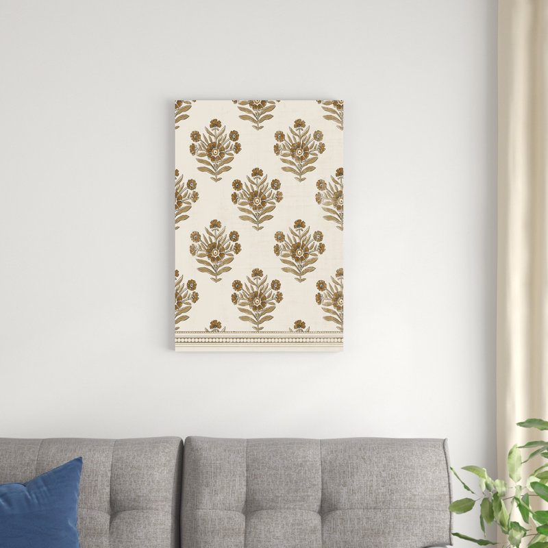 Impression en bloc Blooms I, H 30 po x l 20 po x P 1,25 po