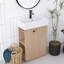 Meuble-lavabo 21,6 po avec lavabo en céramique