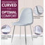 Mose 45cm H Fabric Upholstered Metal Upholstered Back Side Chair in Grey-1176719316-1118271591