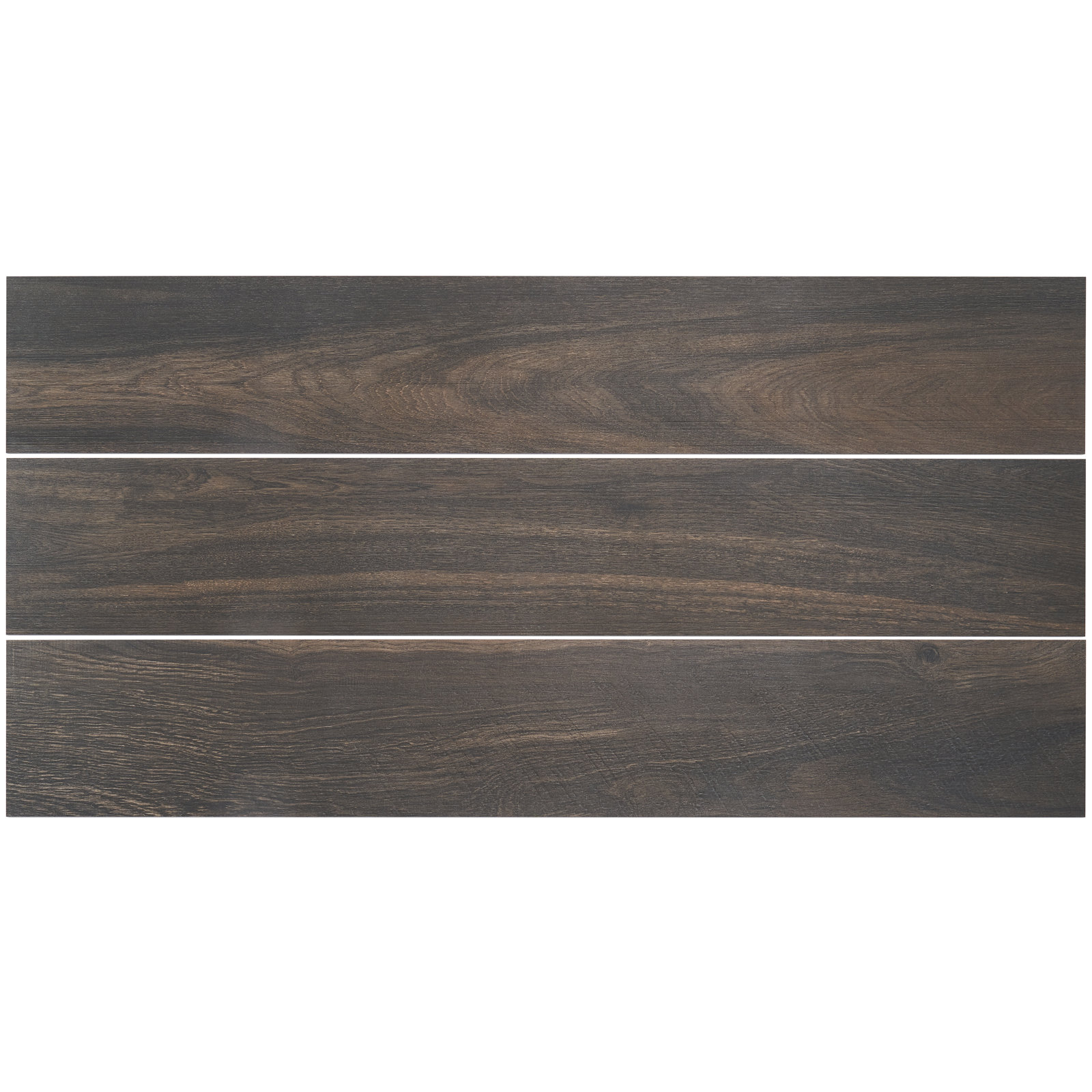 Magnolia 8" x 47" Porcelain Wood Look Tile, Brown