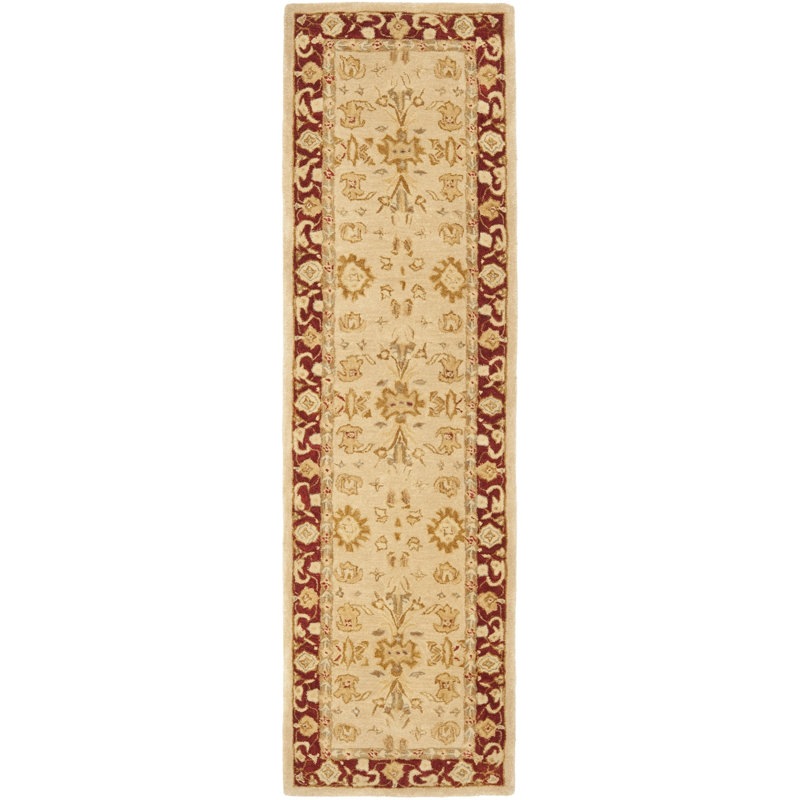 Tingley Hand Tufted Wool Pile Oriental Rug, Runner 2'3" x 10'