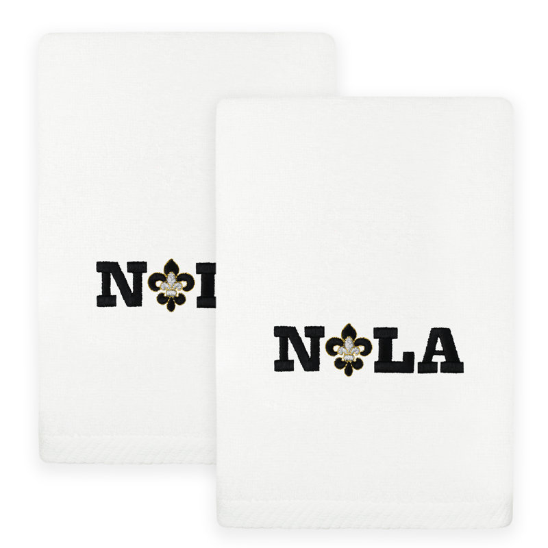 Midweight Hand Towel, White