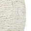 8,5 x 5,5 x 6,3 pouces bac à sable en ciment avec surface texturée beige, idéal pour les finitions et les pots de fleurs, complète le décor moderne