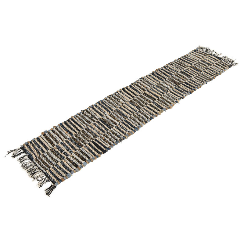 Amarhi Cotton Abstract Indoor Rug, Runner 1'2" x 10'