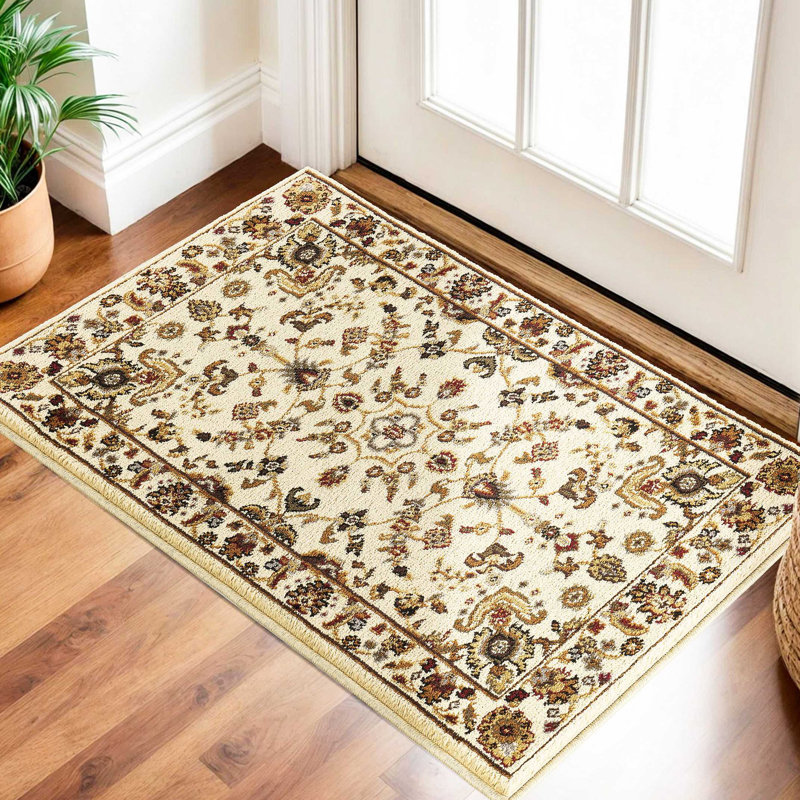 Tapis classique, Rectangulaire 2 pi x 3 pi, Crème