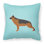 Coussin décoratif intérieur / extérieur German Shepherd Shepherd