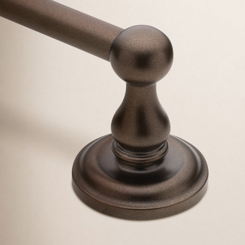 Madison 24" Wall Mounted Towel Bar, Bronze