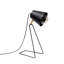 Lampe de table moderne noire, design industriel, 15,0 po x 9,8 po | Corps en métal, hauteur: 15,7 pouces, type de douille: E27 Max 40W | Éclairage durable et élégant pour la maison et le bureau, d'inspiration scandinave, classé IP20-879495056