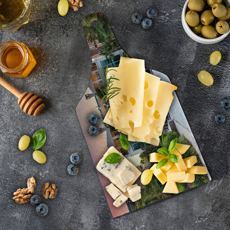 East Urban Home Glass Cutting Board