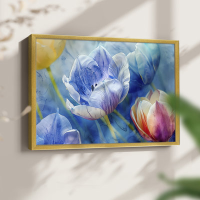 Floral Series-CXIV -Framed Print - Restickable