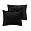 Édredon en velours de luxe pour très grand lit / très grand - noir avec mode`` 2 taies décoratives, 1 coussin, beauté lavable à la machine, rembourrage, par-117329267-117329263