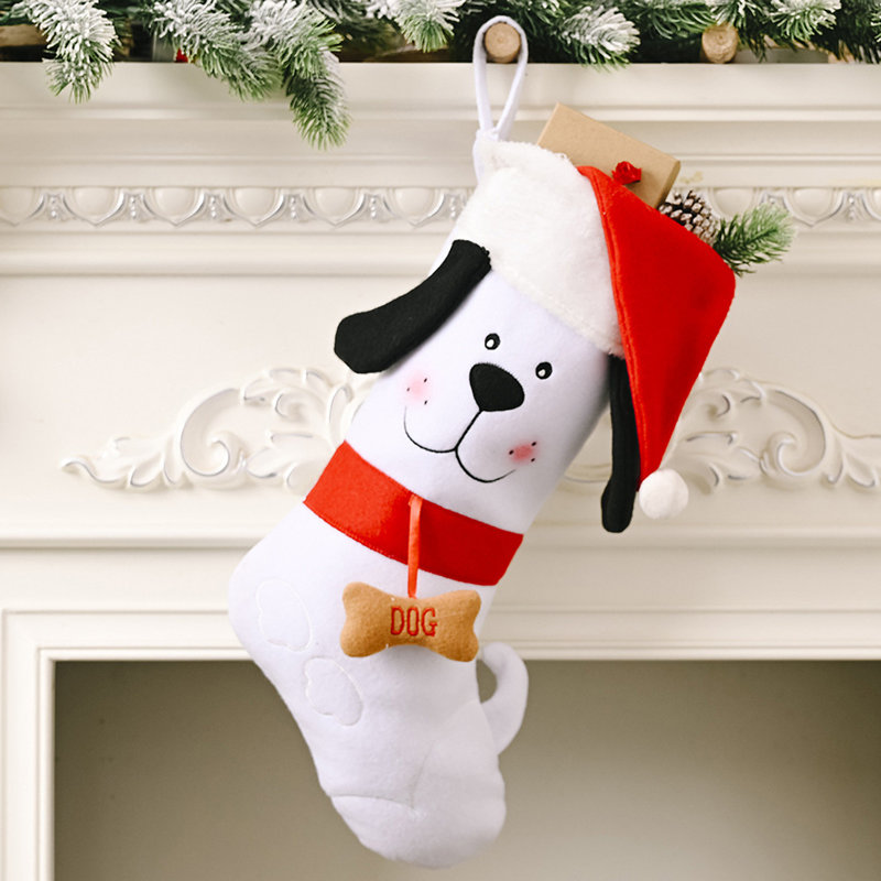 Décorations de Noël Sacs de Noël, White