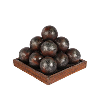 Trenell Cannon Balls Life Size Statue