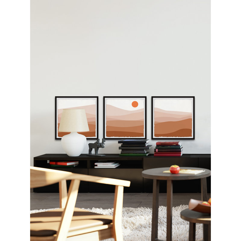 Your Mountain Is Waiting - 3 Piece Single Picture Frame Painting Set, 30" H x 30" W x 3.81" D