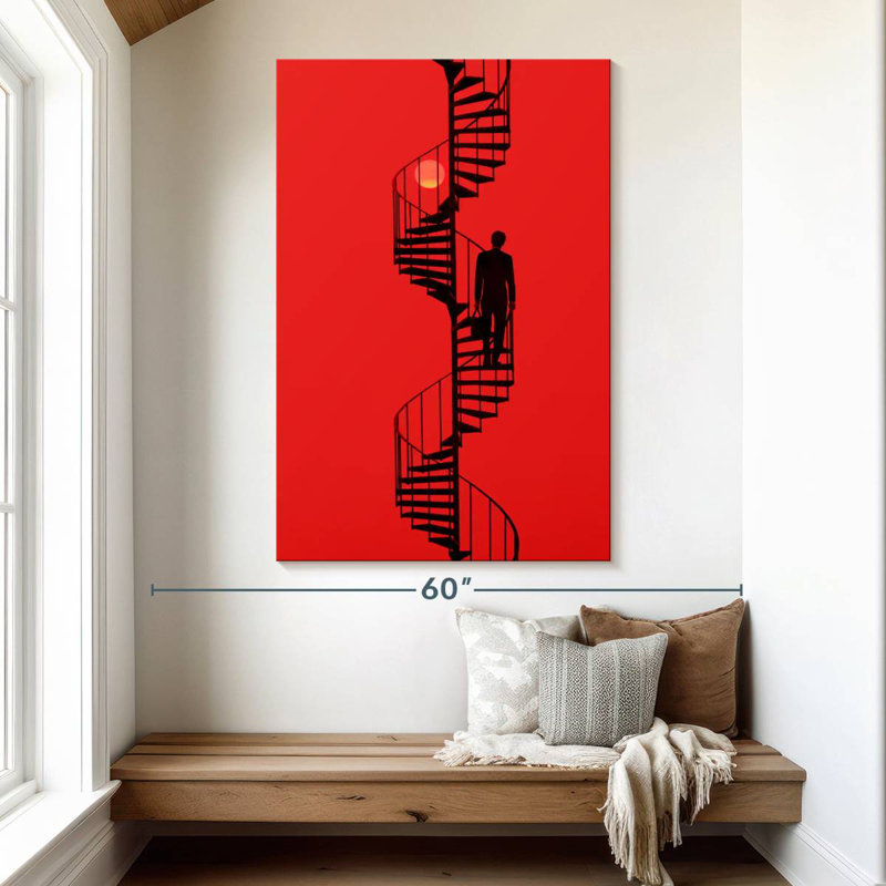Lilie Endless Climb, 51" H x 34" W