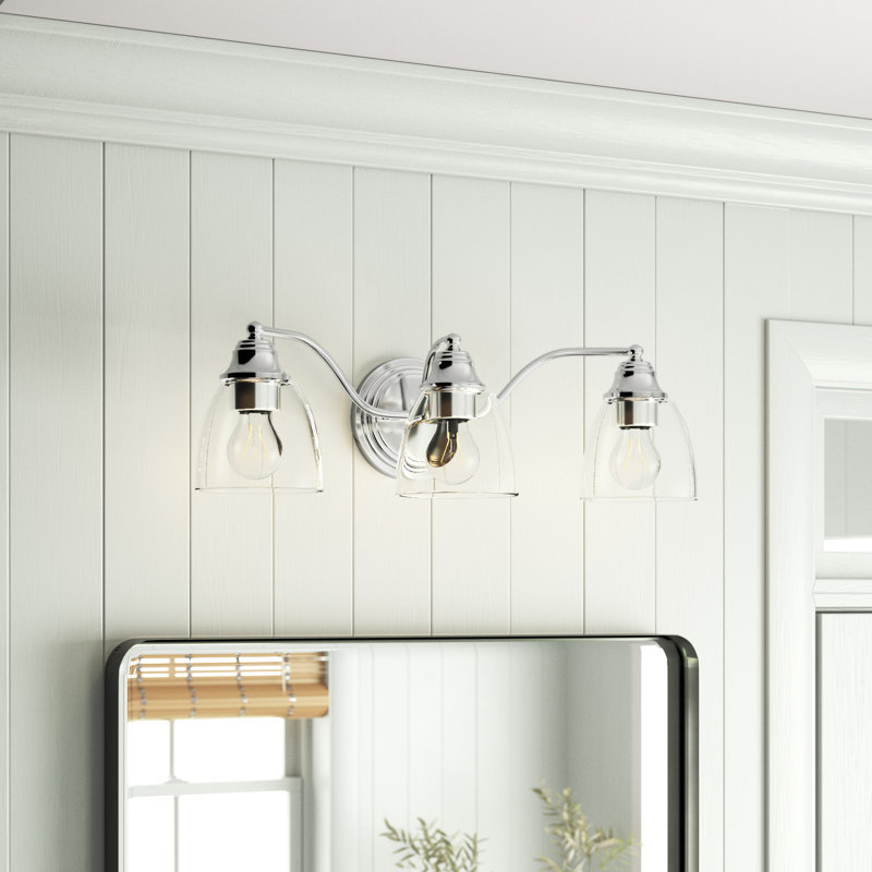 Bargas 3 - Light Dimmable Vanity Light, Polished Chrome