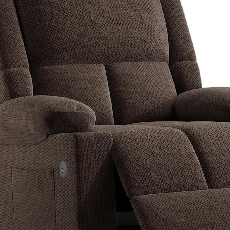 Fauteuil inclinable électrique chauffant 40 po