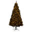 Grand sapin de Noël artificiel HOMcom 7,5 pi avec branches réalistes-574247482-574247476