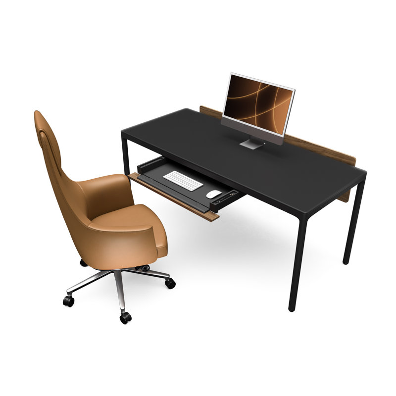 Luma Office - Keyboard/Storage Drawer - Natural Walnut