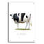  «Cow State Vermont» par John Hovenstine, art mural en verre acrylique, 24 po x 36 po-85156090