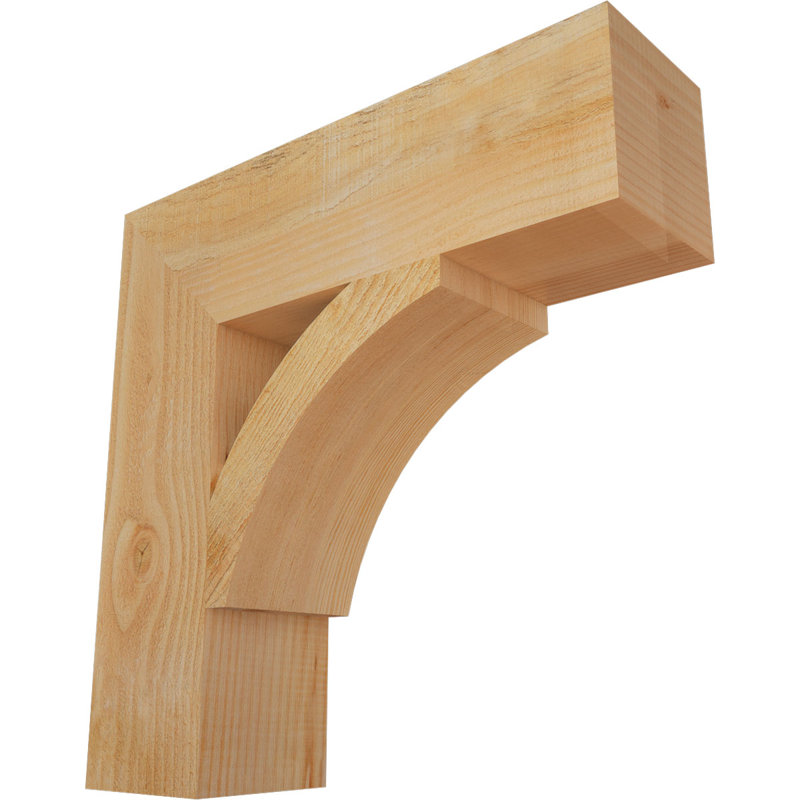 Support de bloc Thorton, Douglas (sciage brut), H 22 po x l 6 po x P 22 po