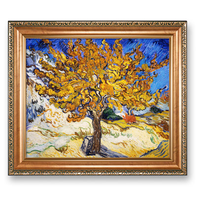 «The Mulberry Tree» par Vincent Van Gogh, reproduction sur toile
