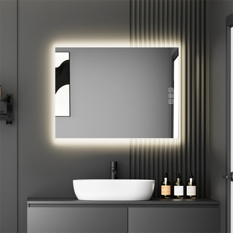 32" X 24" LED Bathroom Mirror Bright Backlight (Includes Mirror Only), 24" x 32"