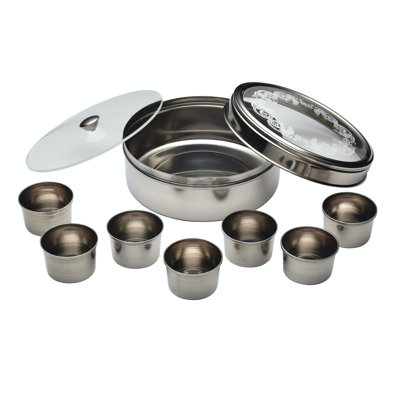 World of Flavours Indian Stainless Steel Masala Dabba
