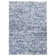 Tapis bleu marine en laine / viscose Niels