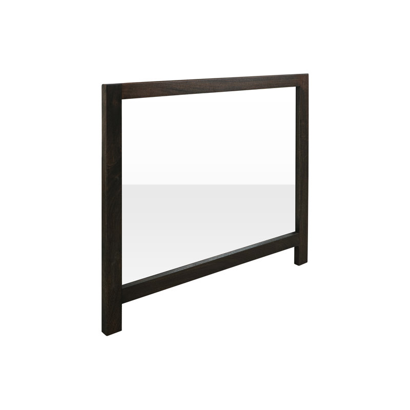 Dark Teak Mirror