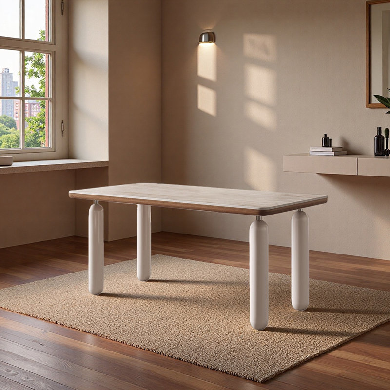 High-Performance Sintered Stone Tabletop Table, 29.92"H x 31.5"L x 55.12"W