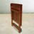 Lucius Reddish Brown Folding Bistro Table