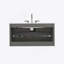 Meuble-lavabo mural gris de 36 po avec lavabo en céramique et trois trous de robinet, grand meuble-lavabo flottant de rangement pour salle de bain moderne, pré-assemblé-1553172753-1553172781