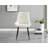 Simsbury Velvet Modern Upholstered Quilt Stitched Tapered Metal Leg Luxury Dining Chairs-855698035-903038781