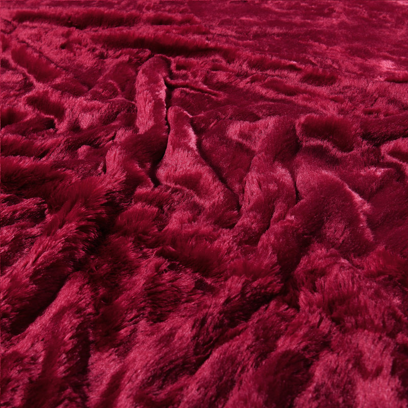 Throw Blanket, 50" W x 70" L, Chili Pepper Red
