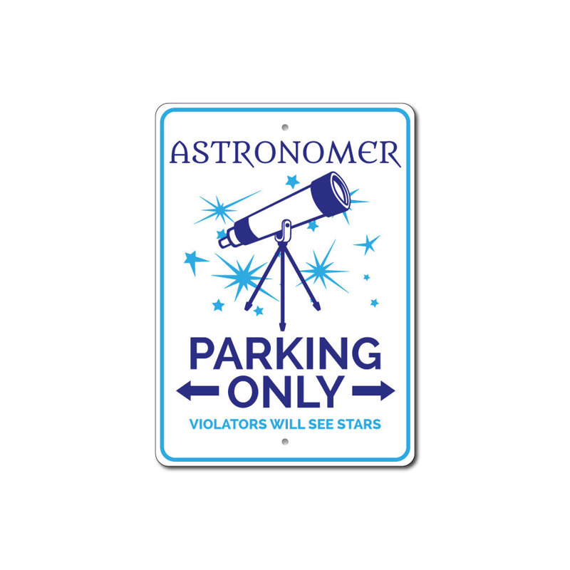 Panneau astronomique en aluminium, H 18 po x l 12 po x P 0,06 po