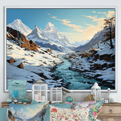 Beryle Glacier Frozen Majesty Winter I - reproduction