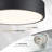 12 Inch Simple Drum Flush Mount
