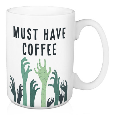 Tasse à café 15 onces must zombies Jennette