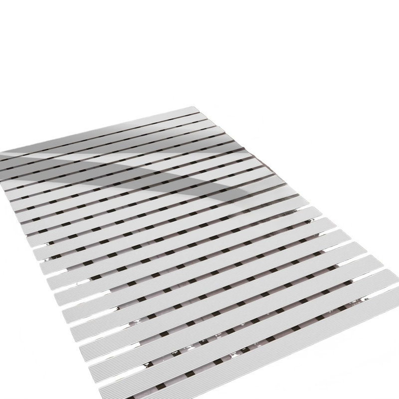 Tapis de douche en caoutchouc antidérapant très résistant pour douche intérieure