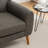 Liberto Faux Leather Upholstered Accent Chair with Round Arm-118041367