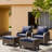 Wicker 2 - Person Modular Patio Conversation Set with Cushions-115188349