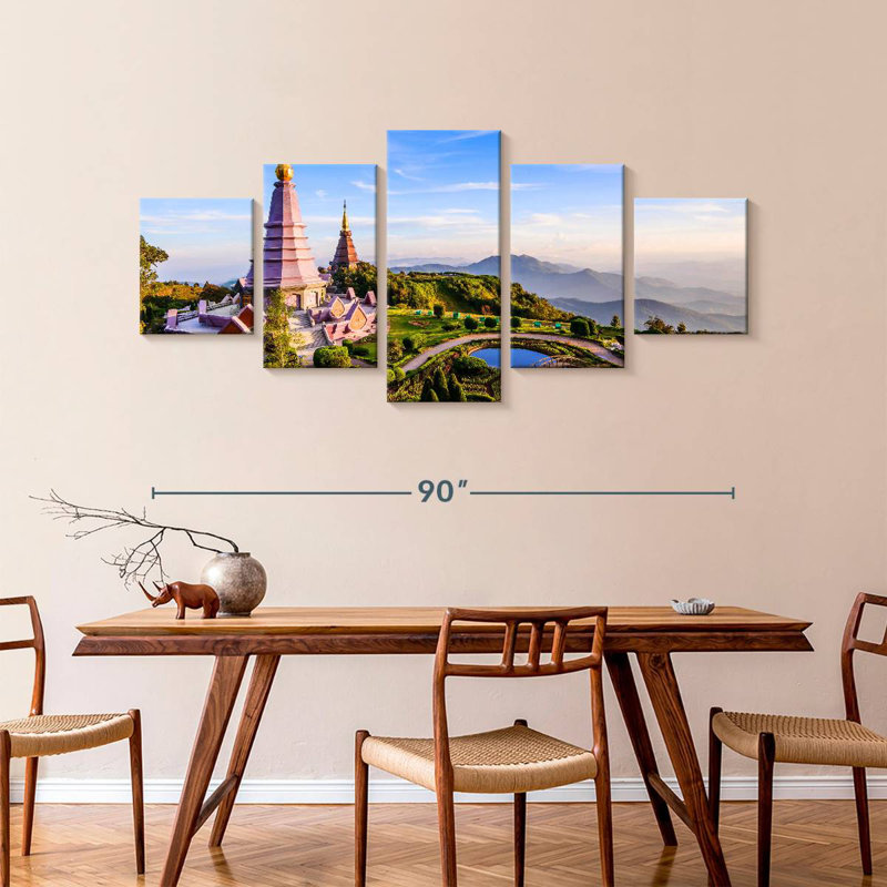 Doi Inthanon Morning View, 42" H x 92" W