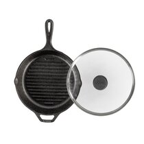 https://assets.wfcdn.com/im/09640234/resize-h210-w210%5Ecompr-r85/1292/129239937/Lodge+10.25+Inch+Cast+Iron+Grill+Pan+with+Glass+Lid.jpg