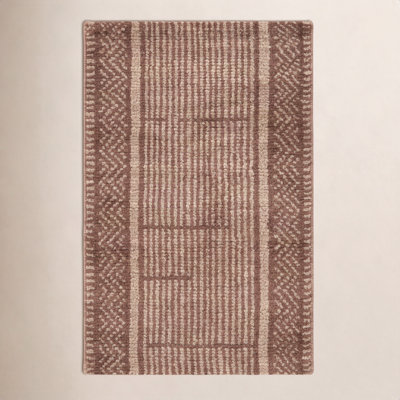 Vanna Hand-Knotted Striped Wool Rug