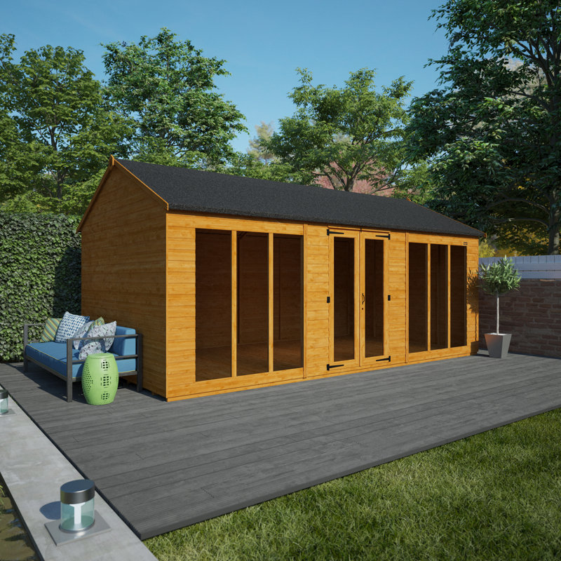 18x10w Tiger Retreat Contemporary Summerhouse