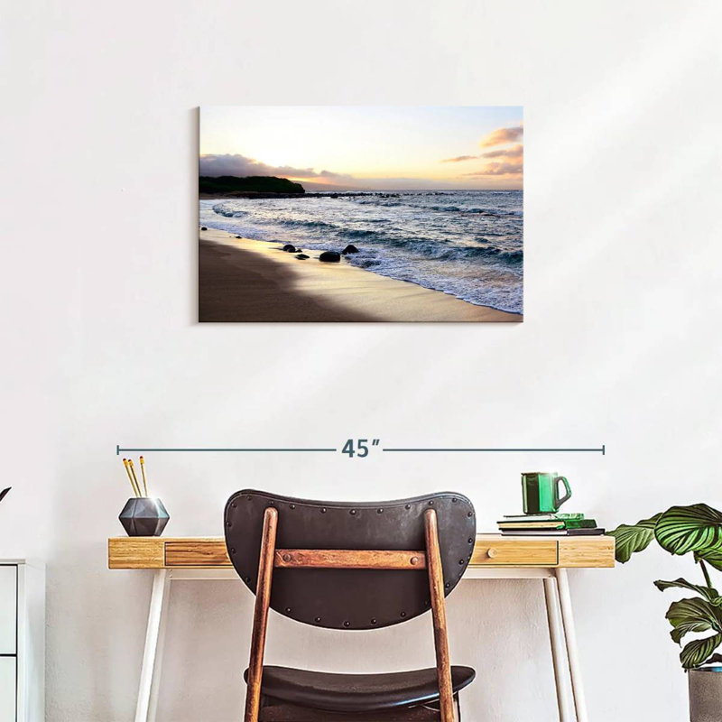 Nicci Sunset Beach Cliff, 20" H x 30" W