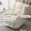 Fauteuil inclinable multifonctionnel à dossier épais avec poches-797251494